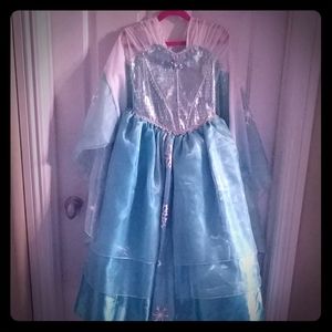 Disney's Elsa dress from the movie Frozen